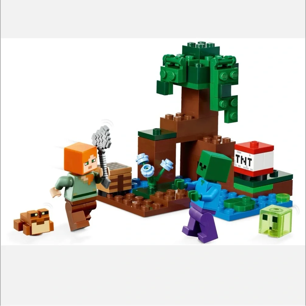 LEGO MINECRAFT: The Swamp Adventure 21240 building kit 65 Pieces NIB - Picture 7 of 7